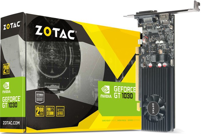 Видеокарта Zotac GeForce GT 1030 Low Profile 104711