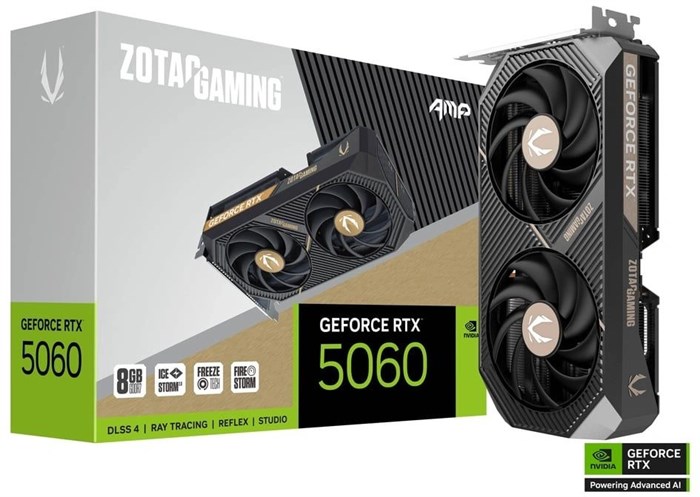 Видеокарта Zotac GeForce RTX 5060 AMP (ZT-B50600F-10M) 104719