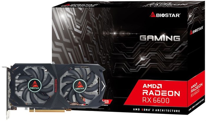 Видеокарта Biostar Radeon RX 6600 (VA6606RM81) 104774