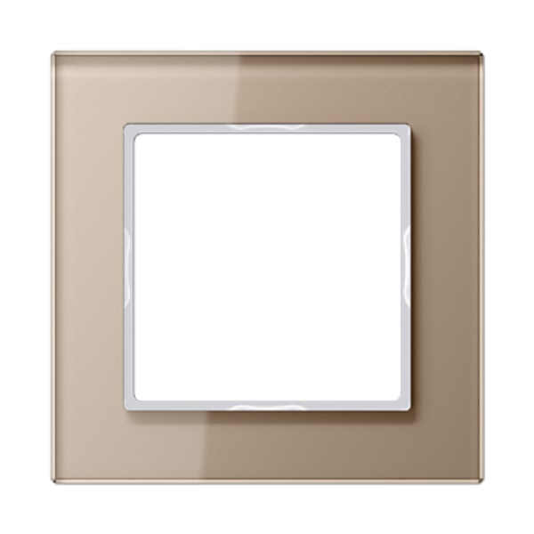 Рамка  Jung AC581GLCH 156947