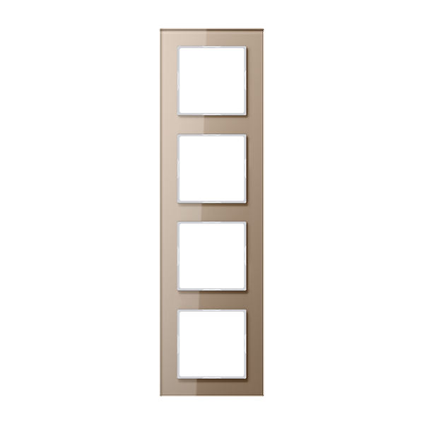 Рамка  Jung AC584GLCH 157016