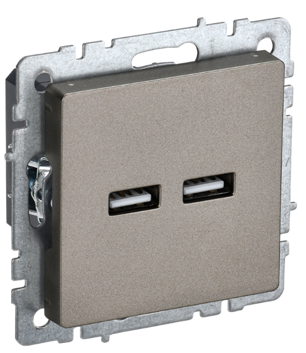 Розетка USB  IEK BR-U21-D31-K37 157019