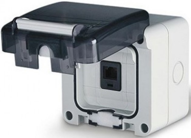 Розетка настенная DKC DIS137648150 157208