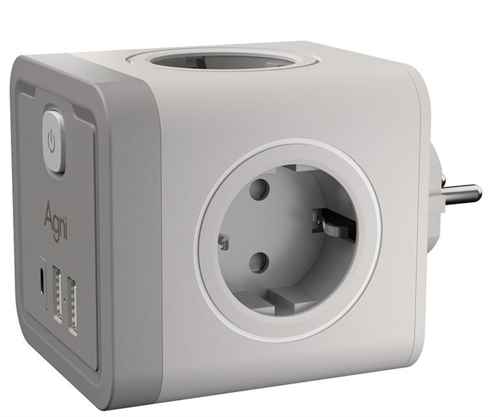 Разветвитель  AGNI TP-WJ3U4E-C-white 157316