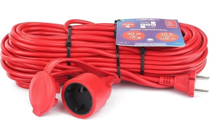 Удлинитель  Power Cube PC-3-B-30(IP) 157340