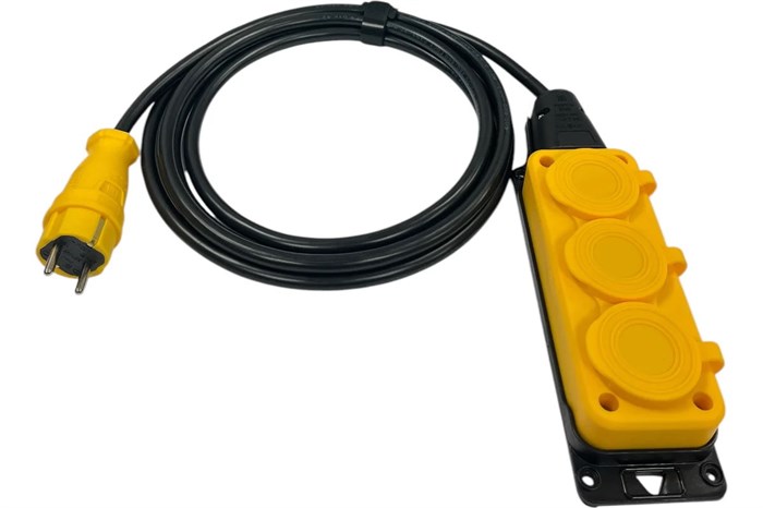 Удлинитель силовой iTOK i-CONNECT-COLOR-SU-PVS-315-3-54-15-YELLOW 157353