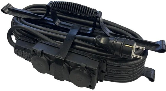 Удлинитель силовой iTOK i-CONNECT-COLOR-SUR-KG-315-3-54-15-BLACK 157385