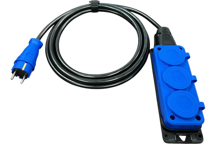 Удлинитель силовой iTOK i-CONNECT-COLOR-SU-KG-315-3-54-15-BLUE 157393