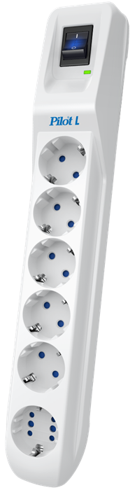 Сетевой фильтр  ZIS Pilot L-6 GP 7M 157528