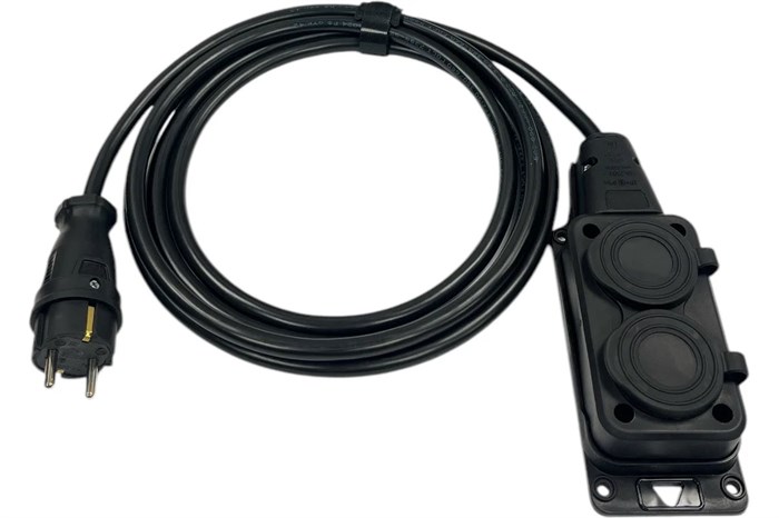Удлинитель силовой iTOK i-CONNECT-COLOR-SU-PVS-310-2-54-30-BLACK 157595