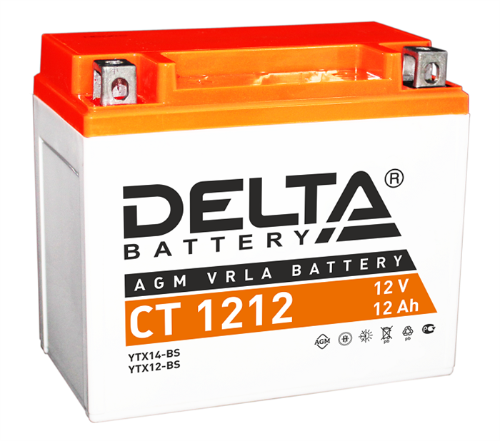 Аккумулятор  Delta CT 1212 100742