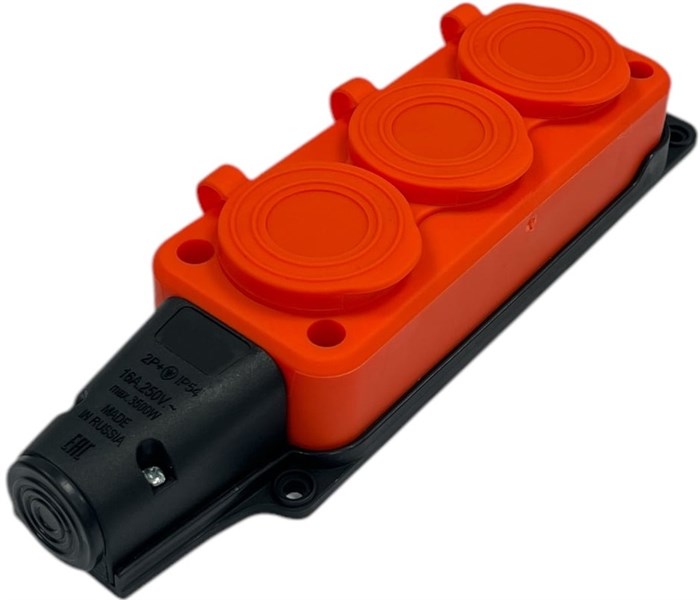 Удлинитель силовой iTOK i-CONNECT-COLOR-SU-PVS-310-3-54-30-ORANGE 157658