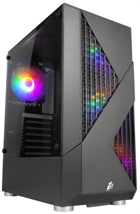 Корпус ATX 1STPLAYER FIREROSE F3-A 104997