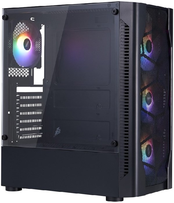 Корпус ATX 1STPLAYER DK D4 Black 105001