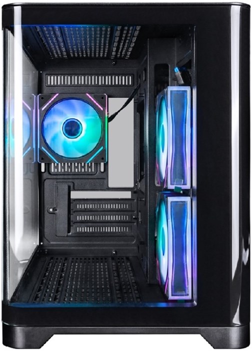 Корпус mATX 1STPLAYER UVIEW UV6 ARGB Black 105053