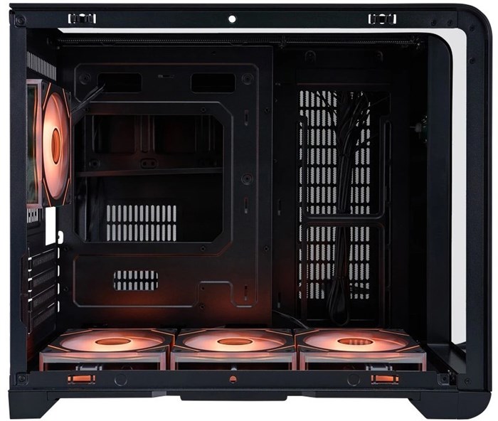 Корпус mATX 1STPLAYER RT6-BK-3FC7R-1FC7 105062