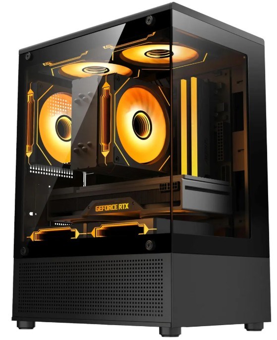 Корпус mATX ACCORD ACC-UE2B TG OFFICE PRO 105067
