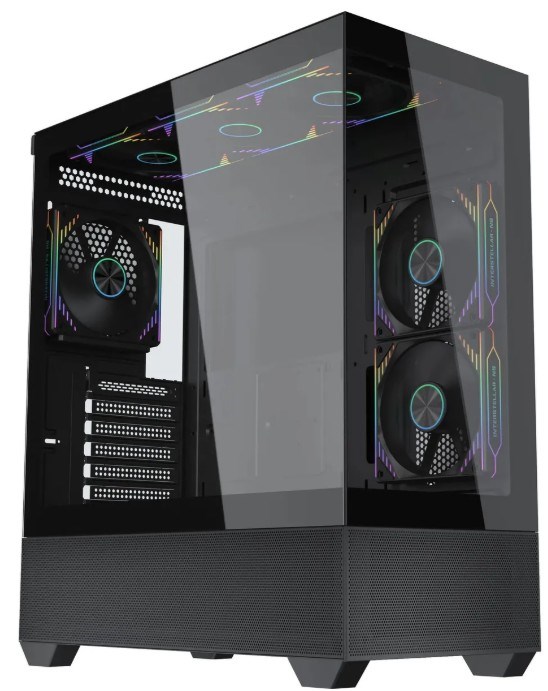 Корпус ATX ACCORD ACC-EL1B TG 105085