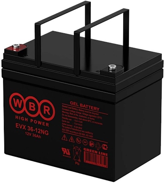 Аккумулятор  WBR EVX36-12G WBR 100772