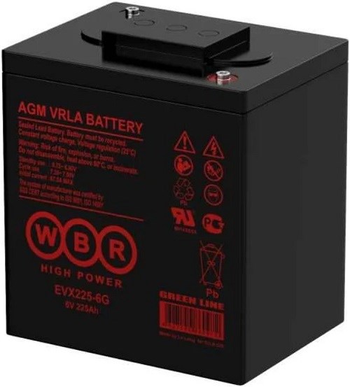 Аккумулятор  WBR EVX225-6G WBR 100775
