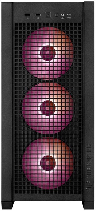 Корпус eATX ASUS TUF GAMING GT302 TG ARGB BLACK 105138