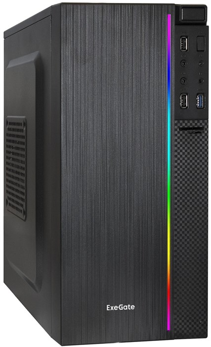 Корпус mATX Exegate mEVO-9302-RGB-600W-12 105509