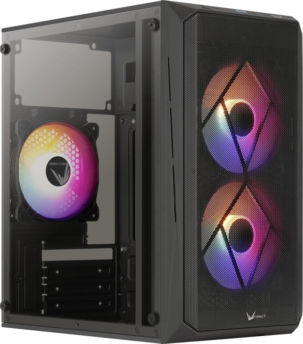 Корпус mATX Formula V Cs-107 Plus Black 105654