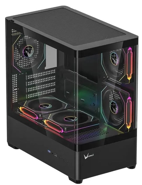 Корпус mATX Formula V CRYSTAL U1M COSMIC 105672