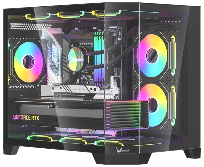 Корпус mATX Formula V CRYSTAL Z6M FLOE 105675