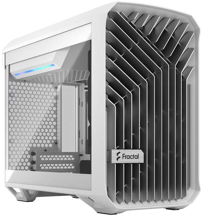 Корпус mITX Fractal Design Torrent Nano White TG Clear Tint 105708