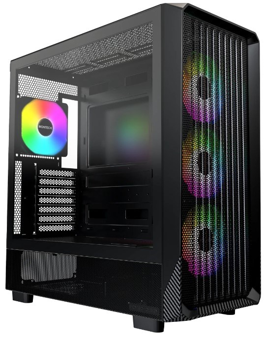 Корпус ATX Montech X5 Black 105853