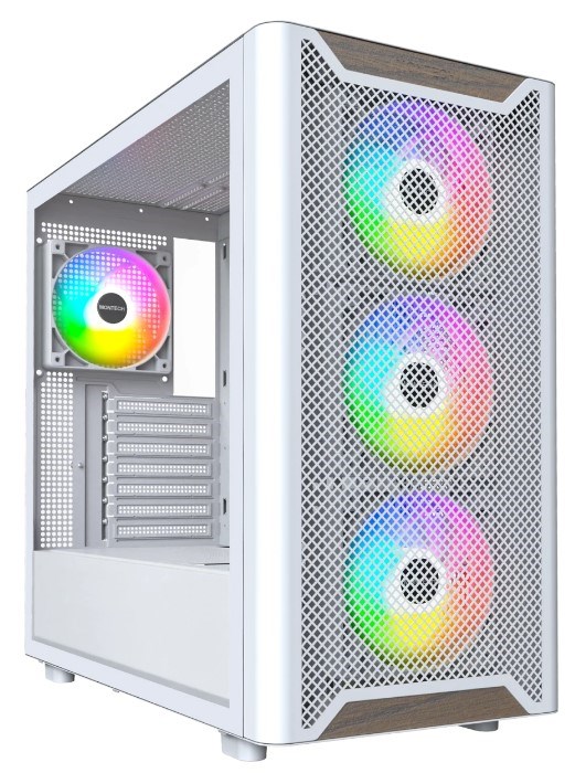 Корпус ATX Montech XR WOOD WHITE 105861