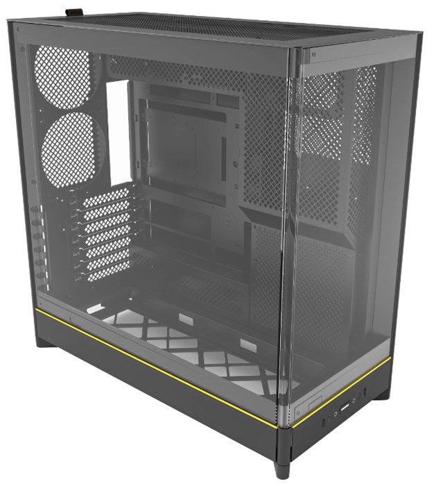 Корпус ATX Montech HS02 BLACK 105874