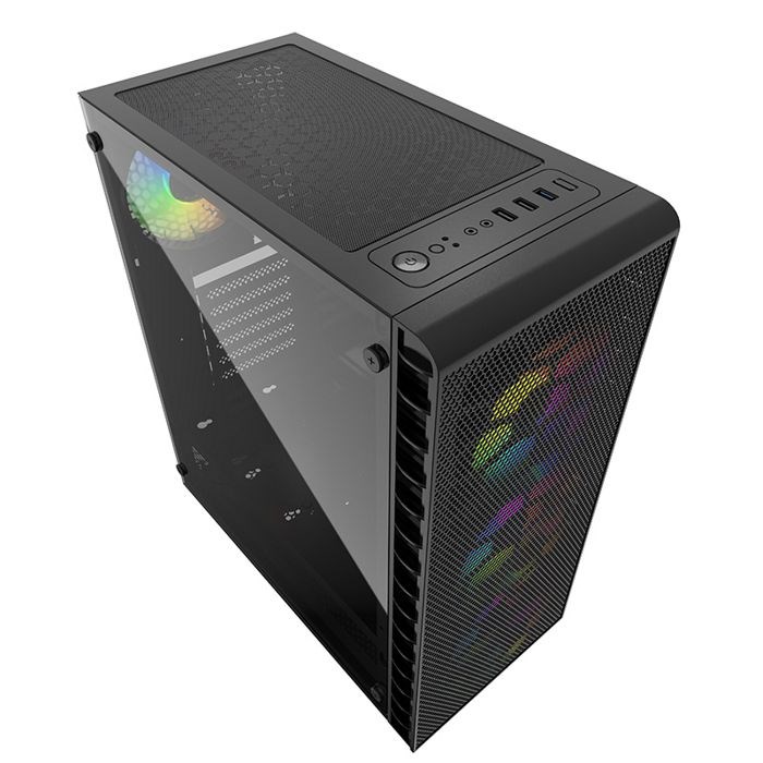 Корпус ATX Powercase Mistral Z4С Mesh LED 105944