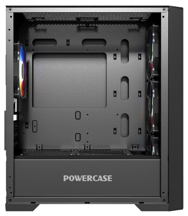 Корпус mATX Powercase ByteFlow Micro Black 105977