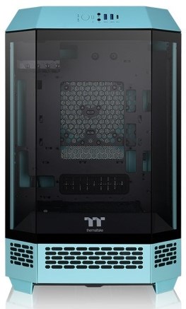 Корпус mini-ITX Thermaltake The Tower 300 Turquoise 106057