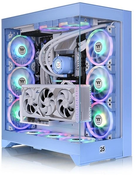 Корпус eATX Thermaltake CTE E660 MX Hydrangea Blue 106065