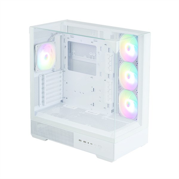 Корпус ATX Zalman P40 Prism Plus White 106142