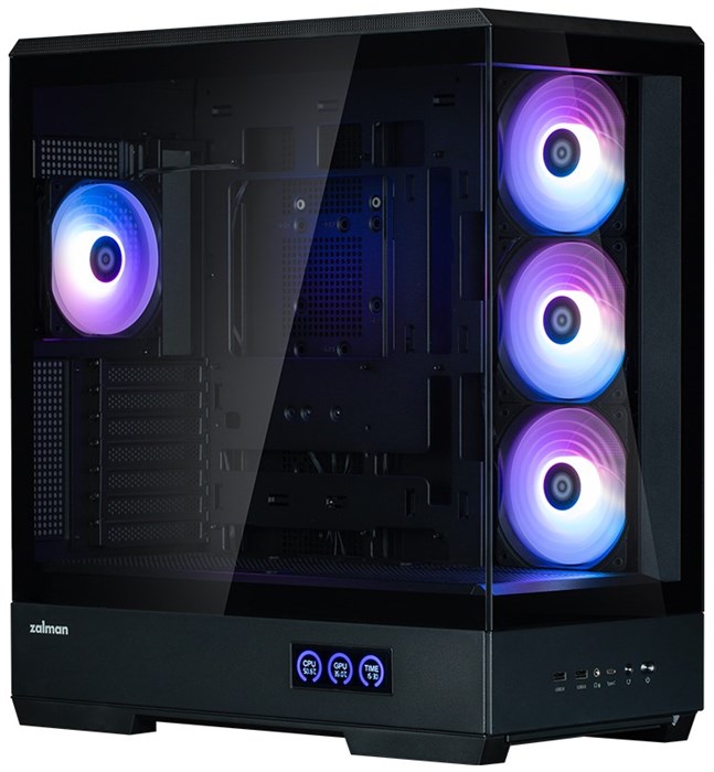 Корпус ATX Zalman P50 DS BLACK 106149