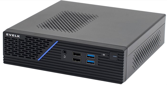 Корпус mini-ITX Foxline FL-109-AD120-DC-EVLK 106227