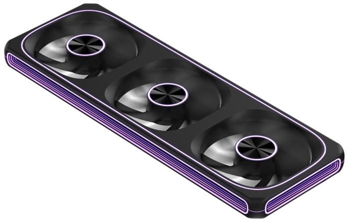 Вентилятор для корпуса Formula V AIR FUSION 3 BK REVERSE 106468