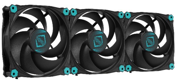 Вентилятор для корпуса Iceberg Thermal IceGALESilentPWM120mm3P 106471