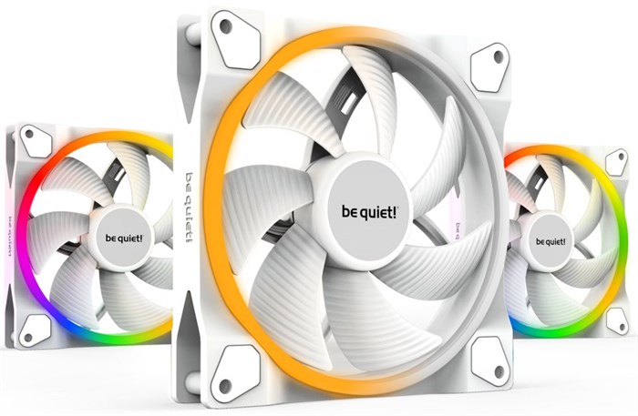 Вентилятор для корпуса Be quiet! Light Wings White 106534