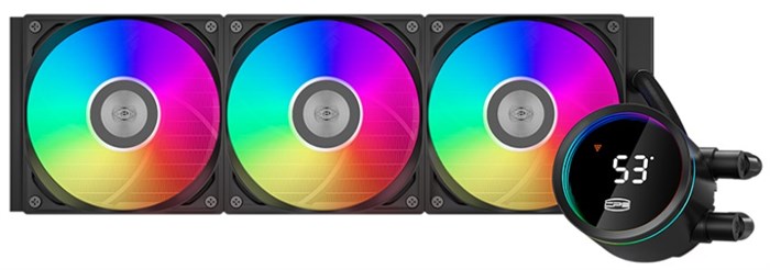 Система охлаждения жидкостная PCCooler DA360 Pro ARGB Digital BK 106911