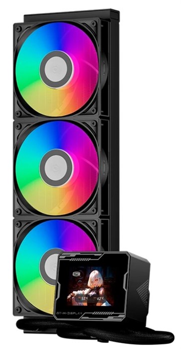 Система охлаждения жидкостная PCCooler GT360M ARGB Display BK 106986