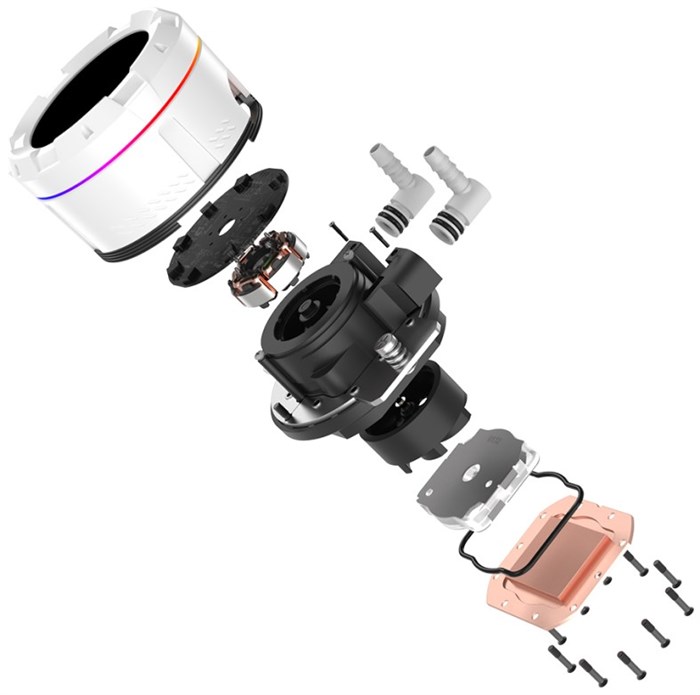 Система охлаждения жидкостная ID-Cooling SL240 XE WHITE 106994