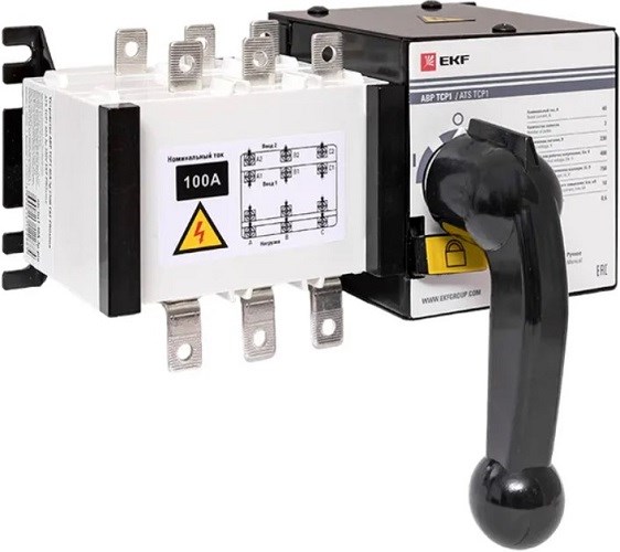 Автоматический ввод резерва  EKF ats-tsr1-100A-3p-pro 100010