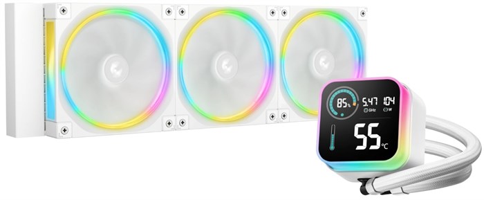 Система охлаждения жидкостная Deepcool LQ360 ULTRA WH ARGB 107063