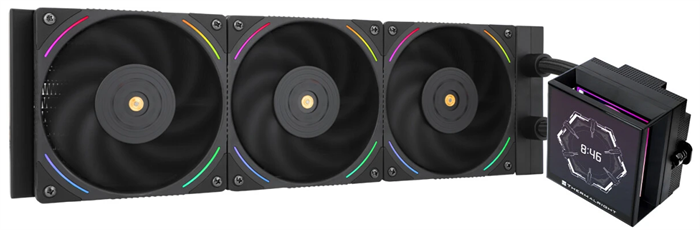 Система охлаждения жидкостная Thermalright Hyper Vision 360 Black ARGB 107101