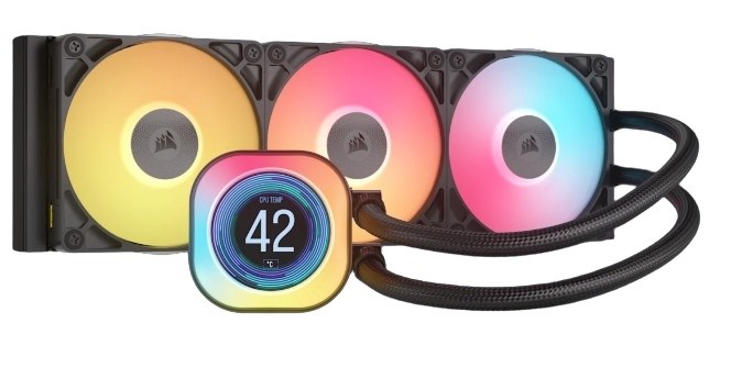 Система охлаждения жидкостная Corsair iCUE LINK TITAN 360 RX LCD 107148